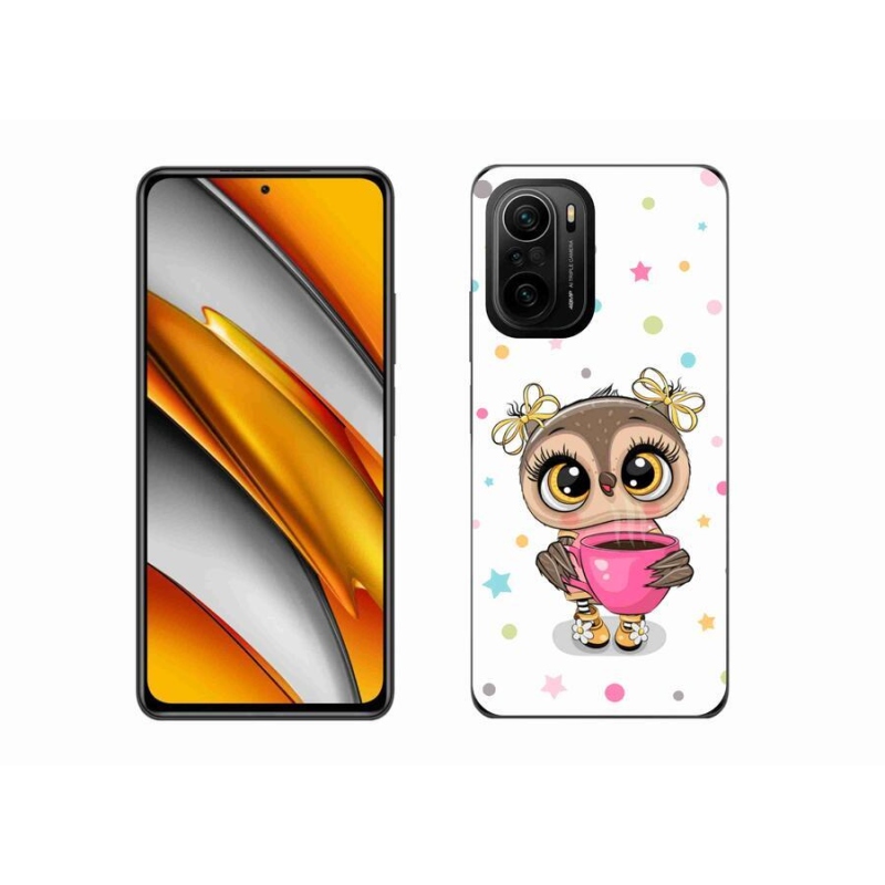 Gél borítás mmCase a Xiaomi Poco F3-hoz - rajzfilm bagoly