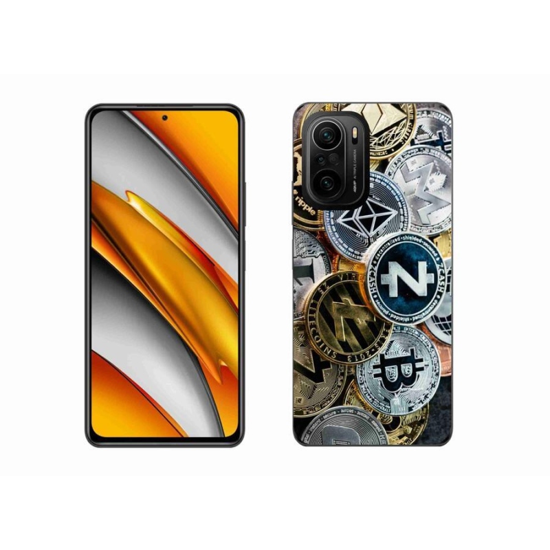 Gél borítás mmCase a Xiaomi Poco F3 számára - kriptovaluták