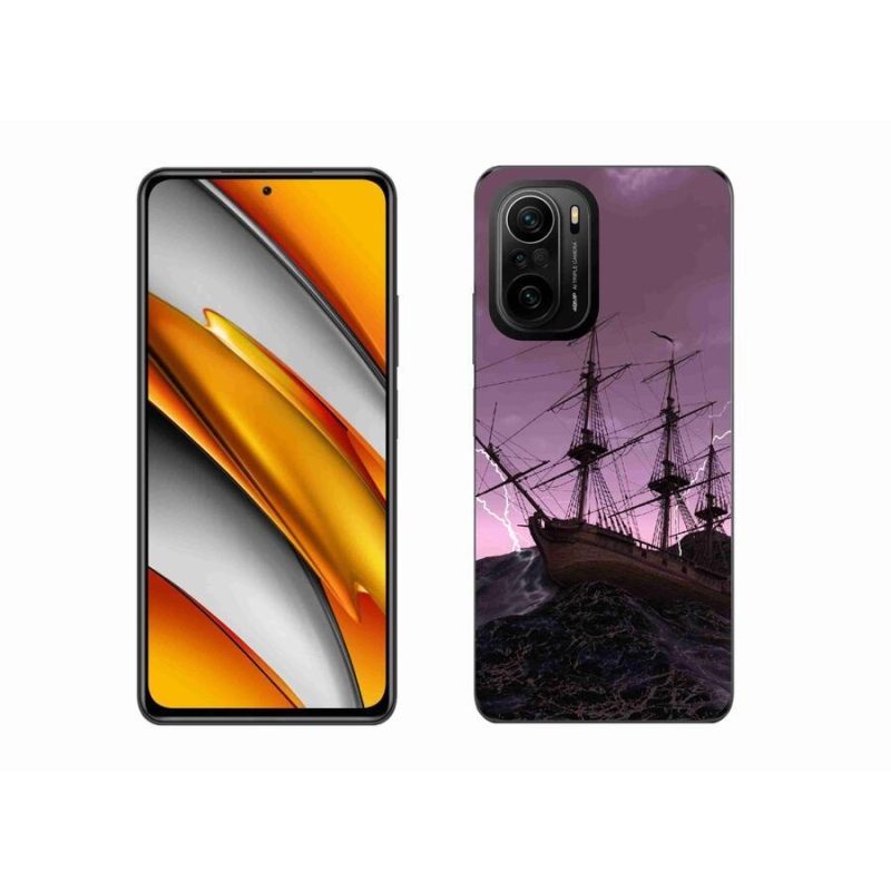 Gél borítás mmCase a Xiaomi Poco F3-hoz - hajó a viharban