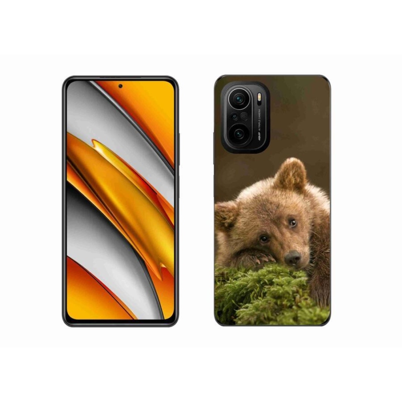 Gél borítás mmCase a Xiaomi Poco F3-hoz - medve