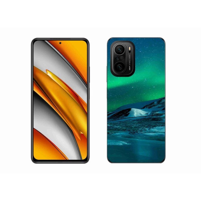 Gél borítás mmCase a Xiaomi Poco F3-hoz - sarki fény