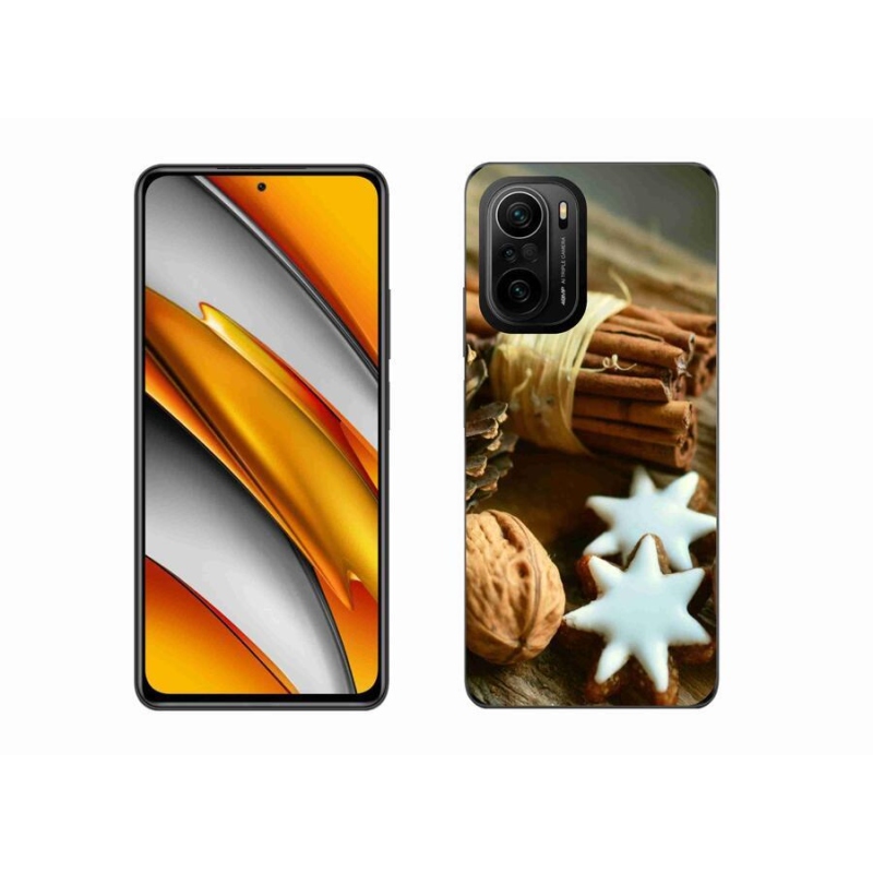 Gél borítás mmCase a Xiaomi Poco F3-hoz - fahéj és mézeskalács