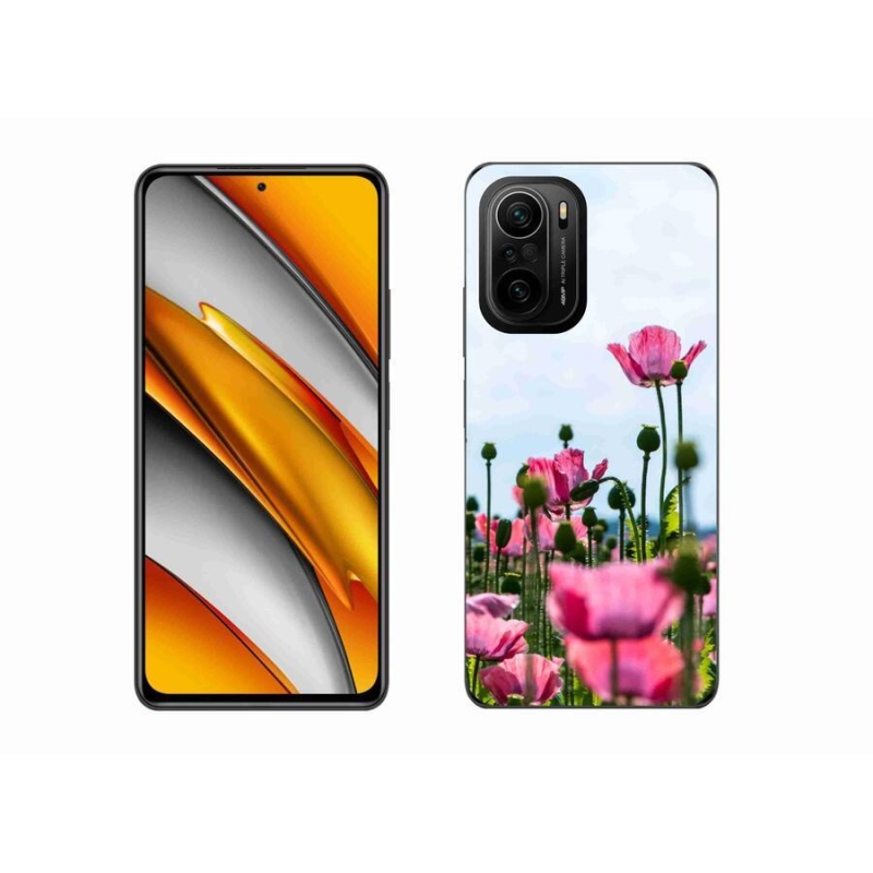 Gél borítás mmCase a Xiaomi Poco F3 készülékhez - mákos színű