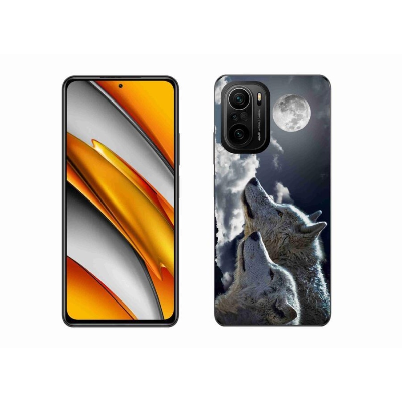 Gél borítás mmCase a Xiaomi Poco F3-hoz - farkasok