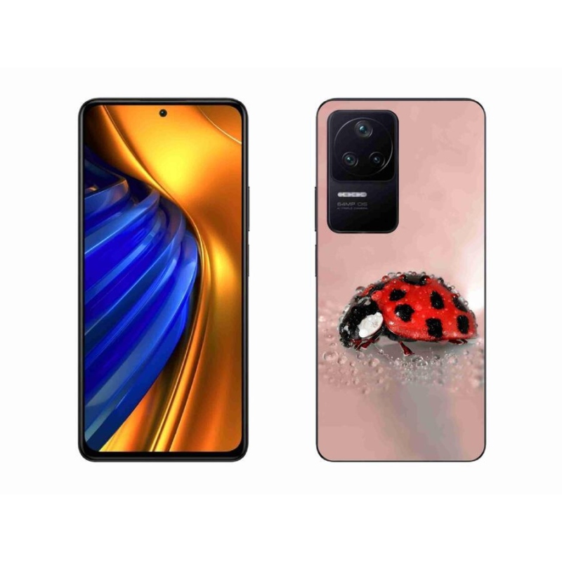 Gél borítás mmCase a Xiaomi Poco F4 készülékhez - katicabogár