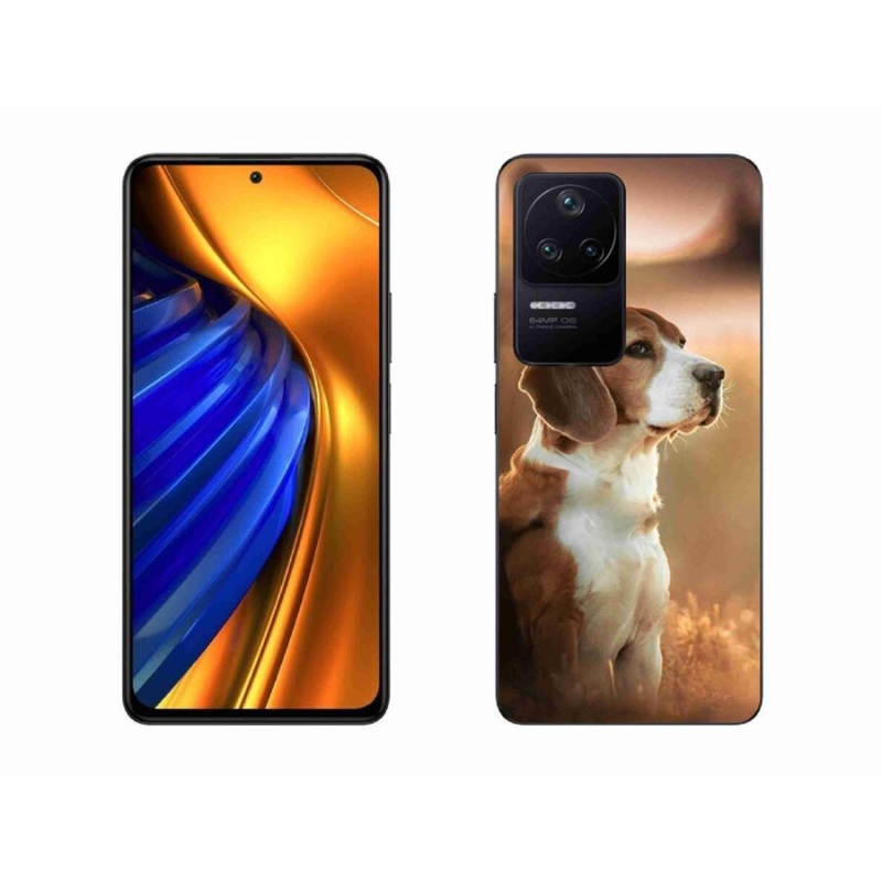 Gél borítás mmCase a Xiaomi Poco F4 készülékhez - bézs színű