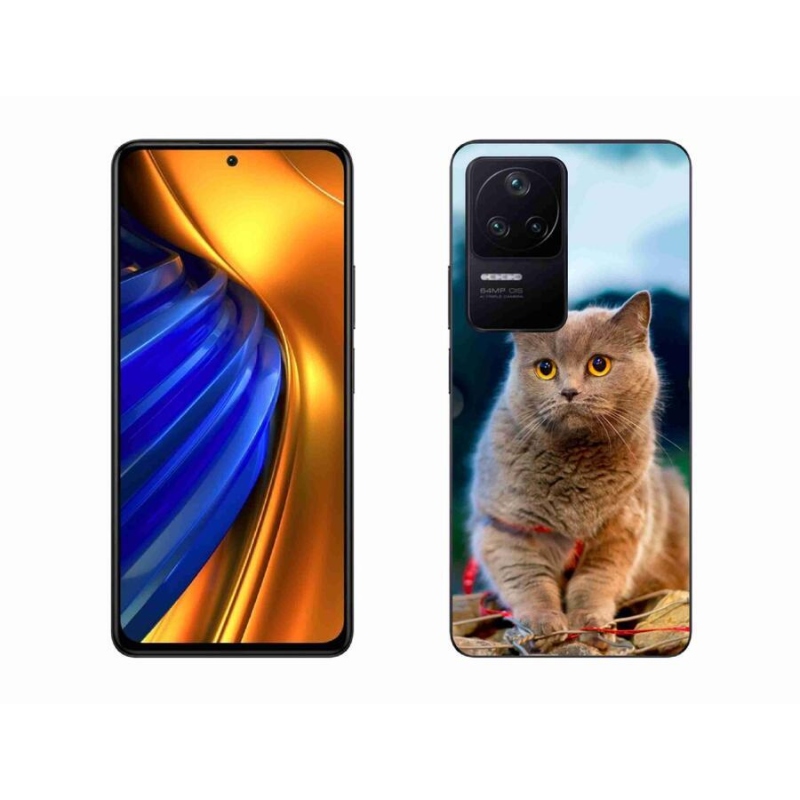 Gél borítás mmCase a Xiaomi Poco F4-hez - brit kék 2