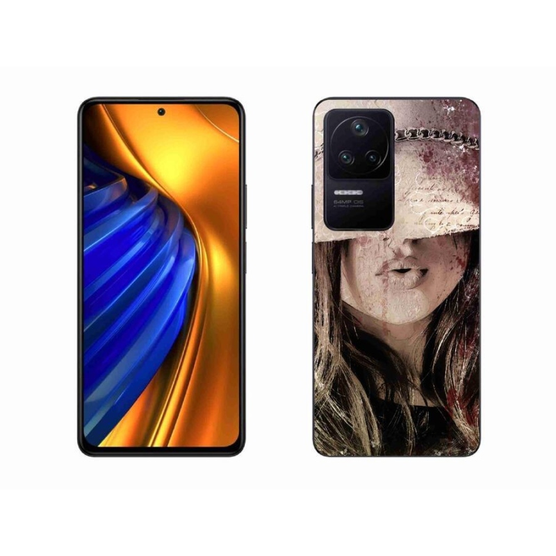 Gél borítás mmCase a Xiaomi Poco F4-hez - lány