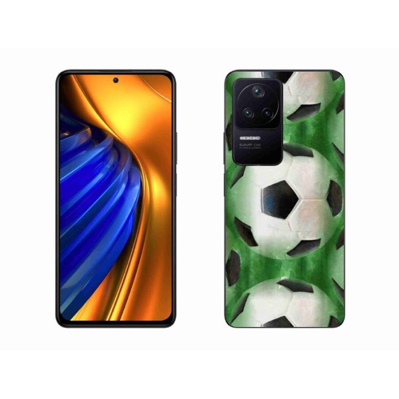 Gél borítás mmCase a Xiaomi Poco F4-hez - focilabda