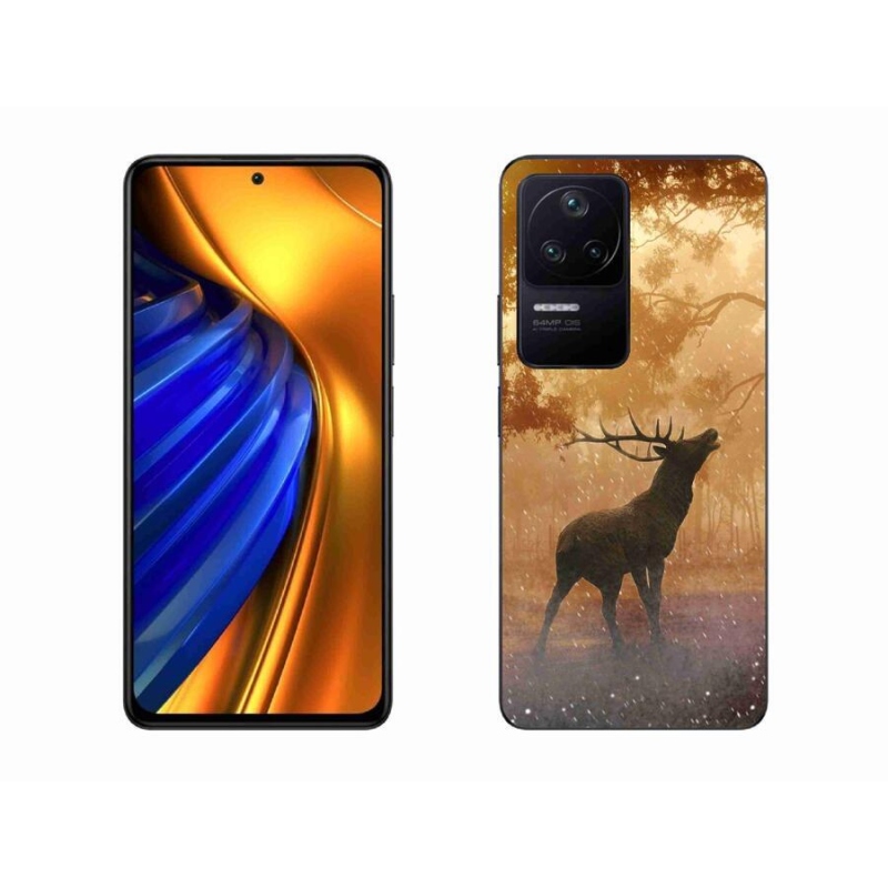 Gél borítás mmCase a Xiaomi Poco F4-hez - szarvas a vadászaton