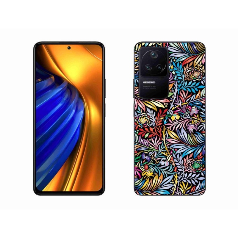 Gél borítás mmCase a Xiaomi Poco F4-hez - virágok 5