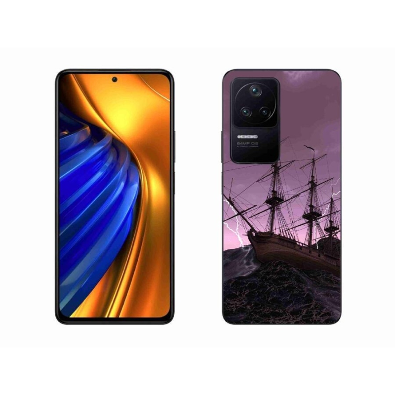 Gél borítás mmCase a Xiaomi Poco F4-hez - hajó a viharban