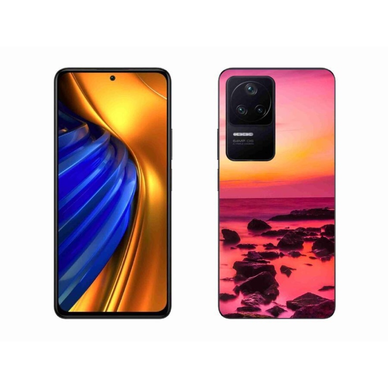 Gél borítás mmCase a Xiaomi Poco F4-hez - tenger és ragyogás