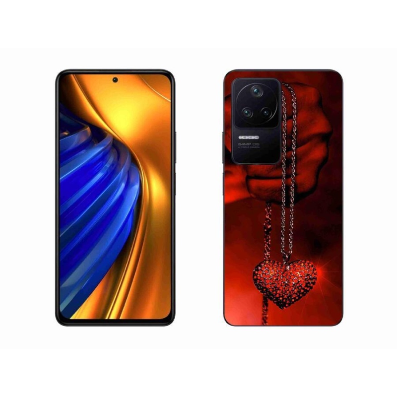 Gél borítás mmCase a Xiaomi Poco F4-hez - nyaklánc