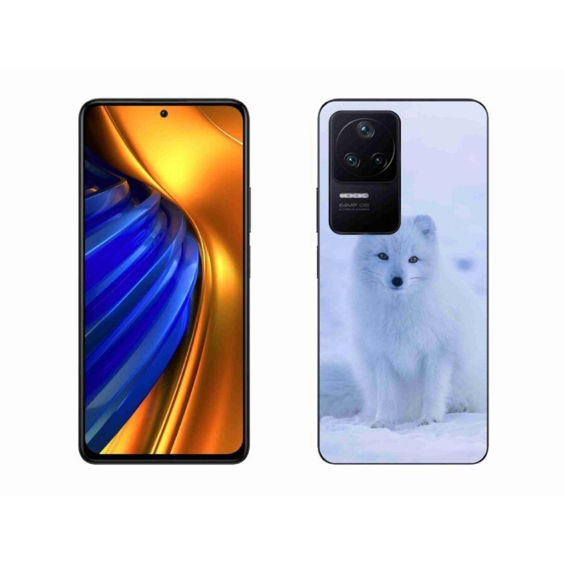 Gél borítás mmCase a Xiaomi Poco F4-hez - polár róka