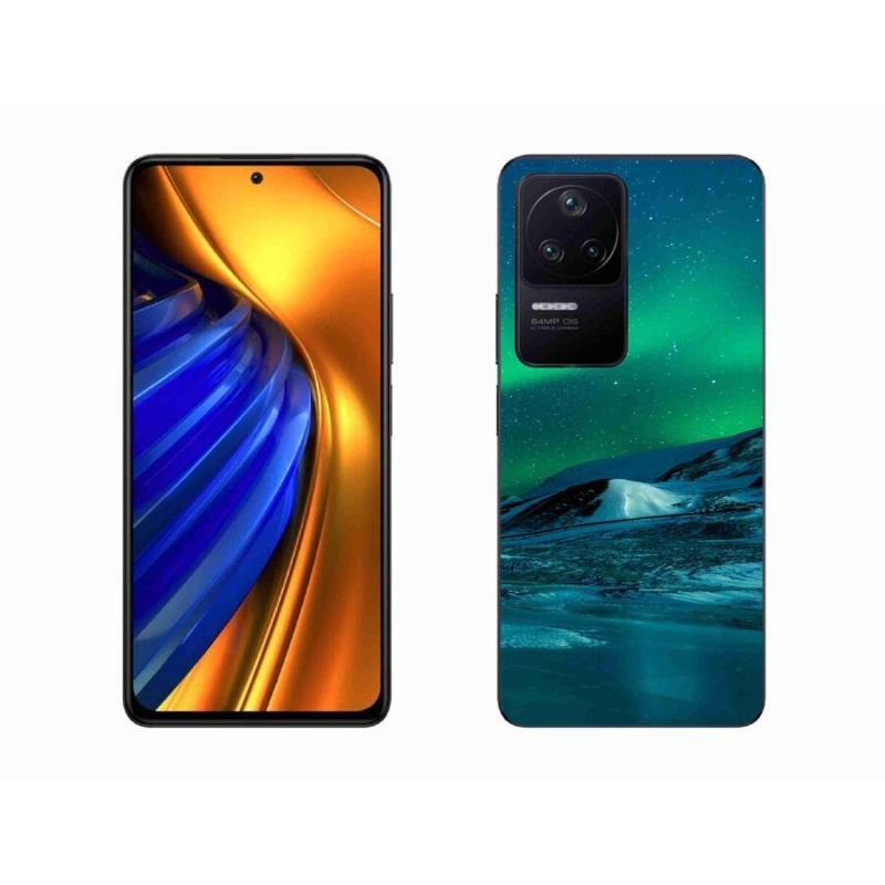 Gél borítás mmCase a Xiaomi Poco F4 készülékhez - sarki fény