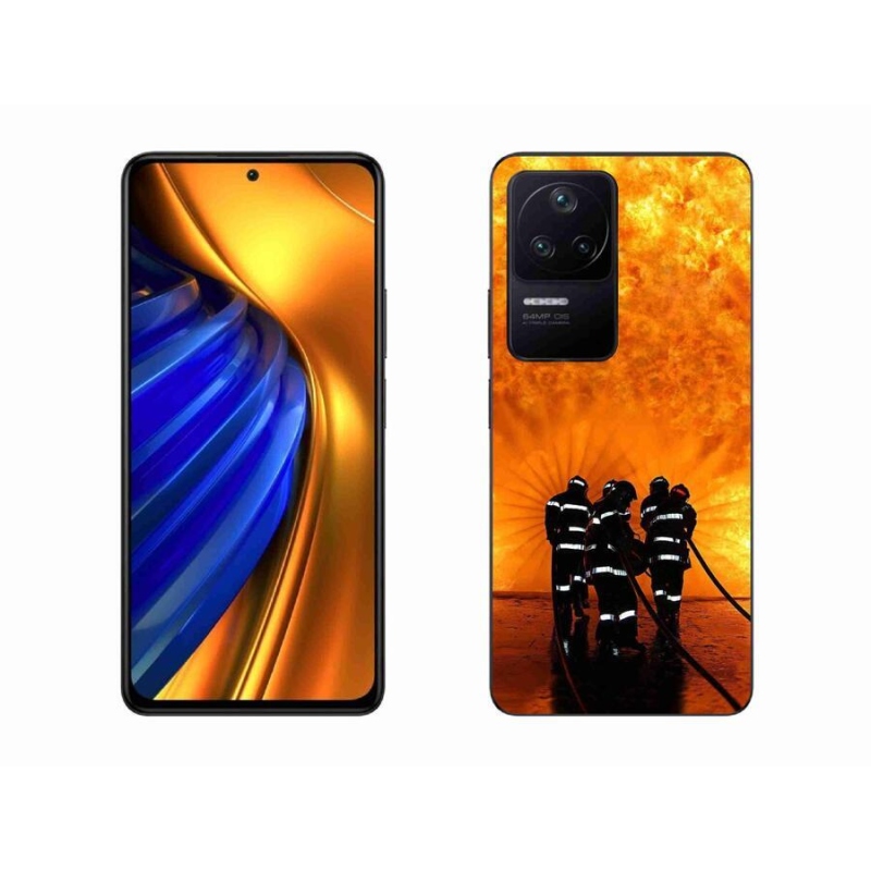 Gél borítás mmCase a Xiaomi Poco F4-hez - tűz