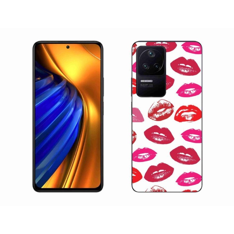 Gél borítás mmCase a Xiaomi Poco F4-hez - ajkak