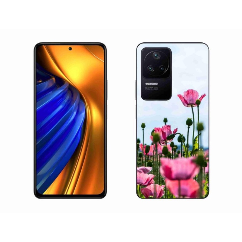 Gél borítás mmCase a Xiaomi Poco F4-hez - mákos