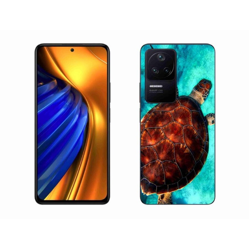 Gél borítás mmCase a Xiaomi Poco F4-hez - teknősbéka