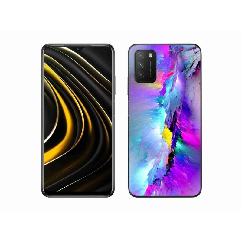 Gél borítás mmCase a Xiaomi Poco M3 készülékhez - absztrakt