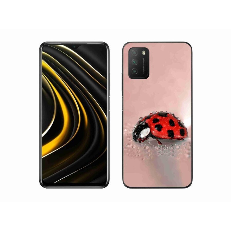 Gél borítás mmCase a Xiaomi Poco M3-hoz - katicabogár