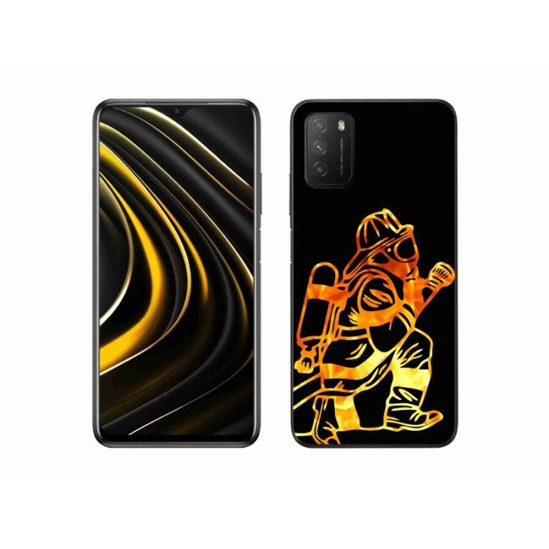 Gél borítás mmCase a Xiaomi Poco M3-hoz - tűzoltó 1