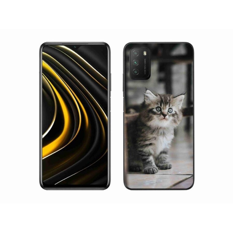 Gél borítás mmCase a Xiaomi Poco M3-hoz - cica