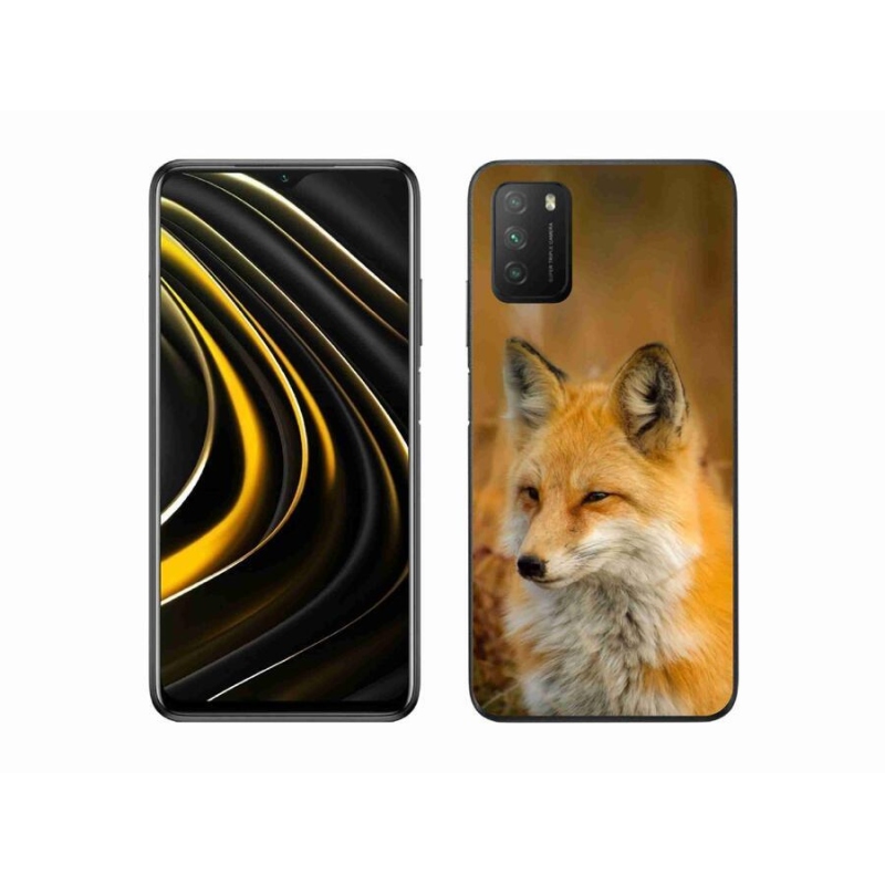 Gél borítás mmCase a Xiaomi Poco M3-hoz - róka