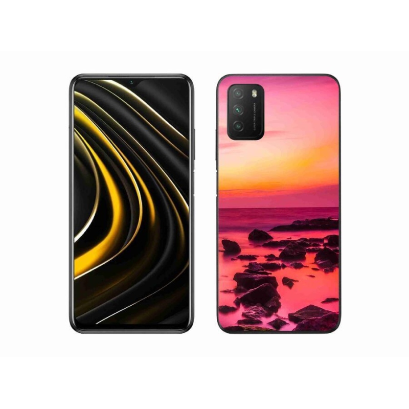 Gél borítás mmCase a Xiaomi Poco M3-hoz - tenger és ragyogás