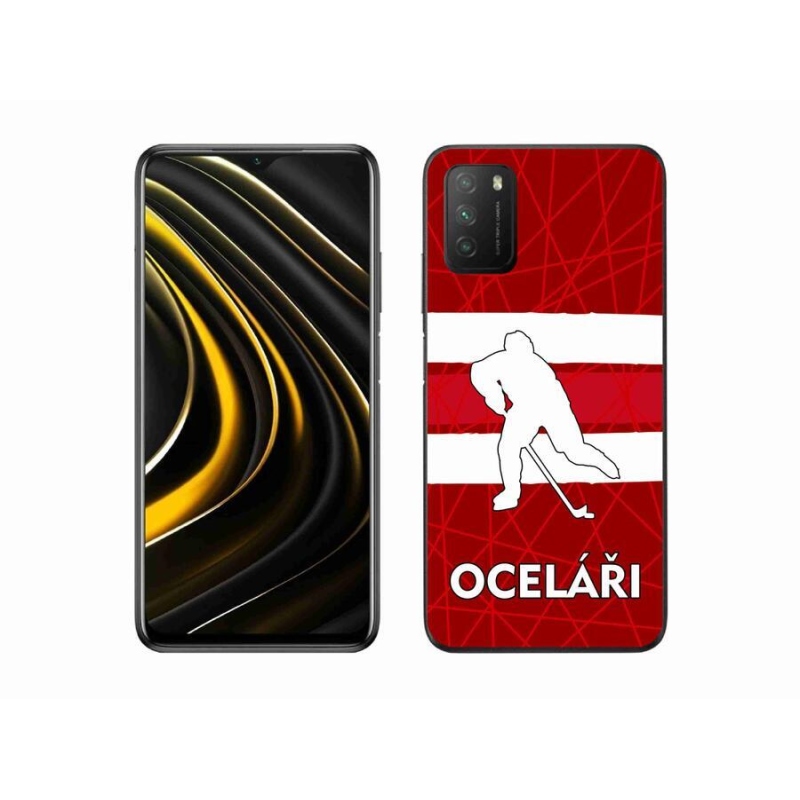 Gél borítás mmCase a Xiaomi Poco M3-hoz - Steelers