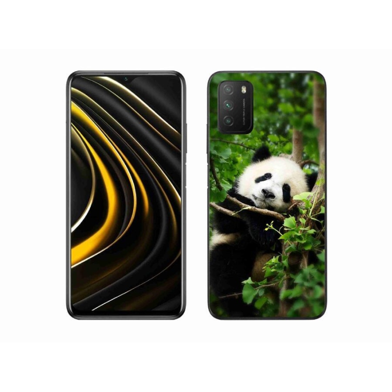 Gél borítás mmCase a Xiaomi Poco M3-hoz - panda