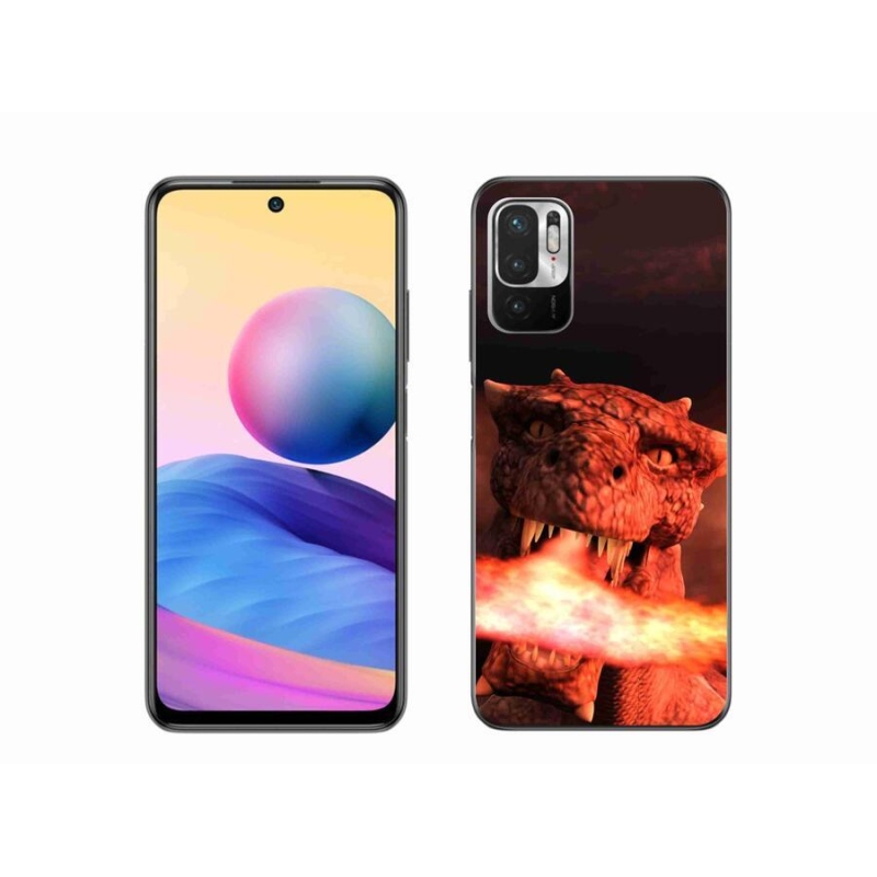 Gél borítás mmCase a Xiaomi Poco M3 Pro/5G számára - sárkány