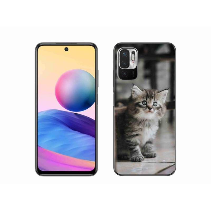 Gél borítás mmCase a Xiaomi Poco M3 Pro/5G számára - cica