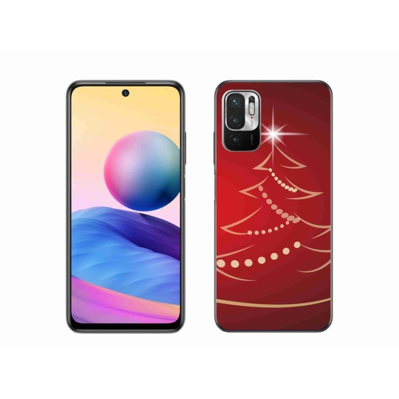 Gél borítás mmCase a Xiaomi Poco M3 Pro/5G számára - karácsonyfa karikatúra