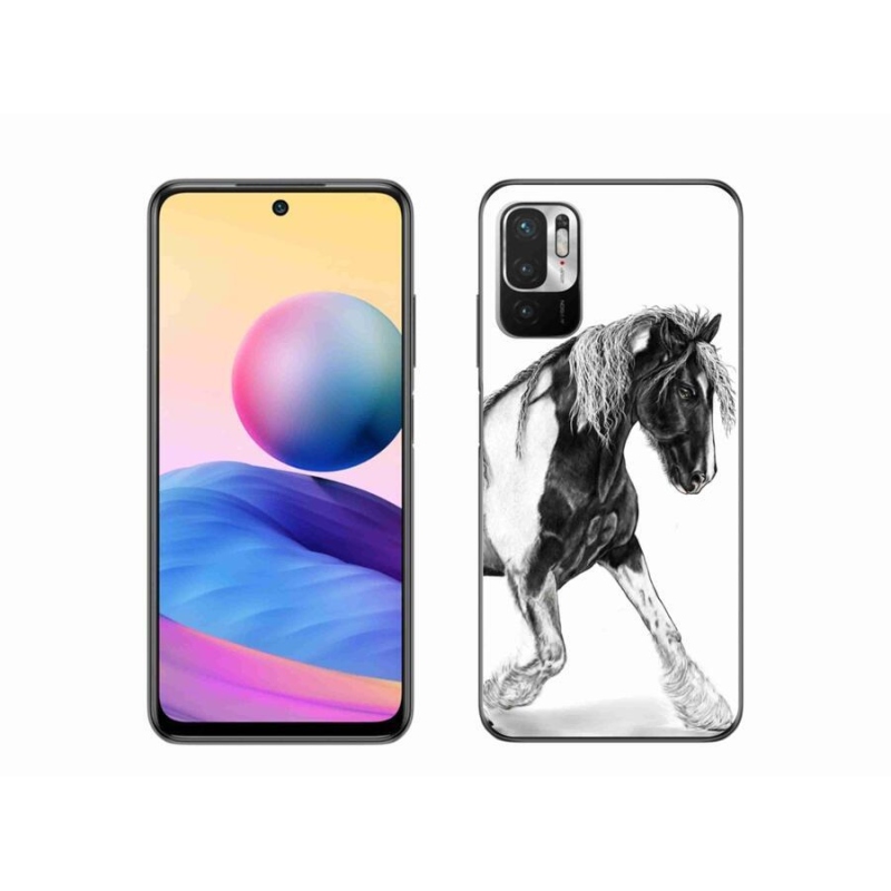 Gél borítás mmCase a Xiaomi Poco M3 Pro/5G számára - ló