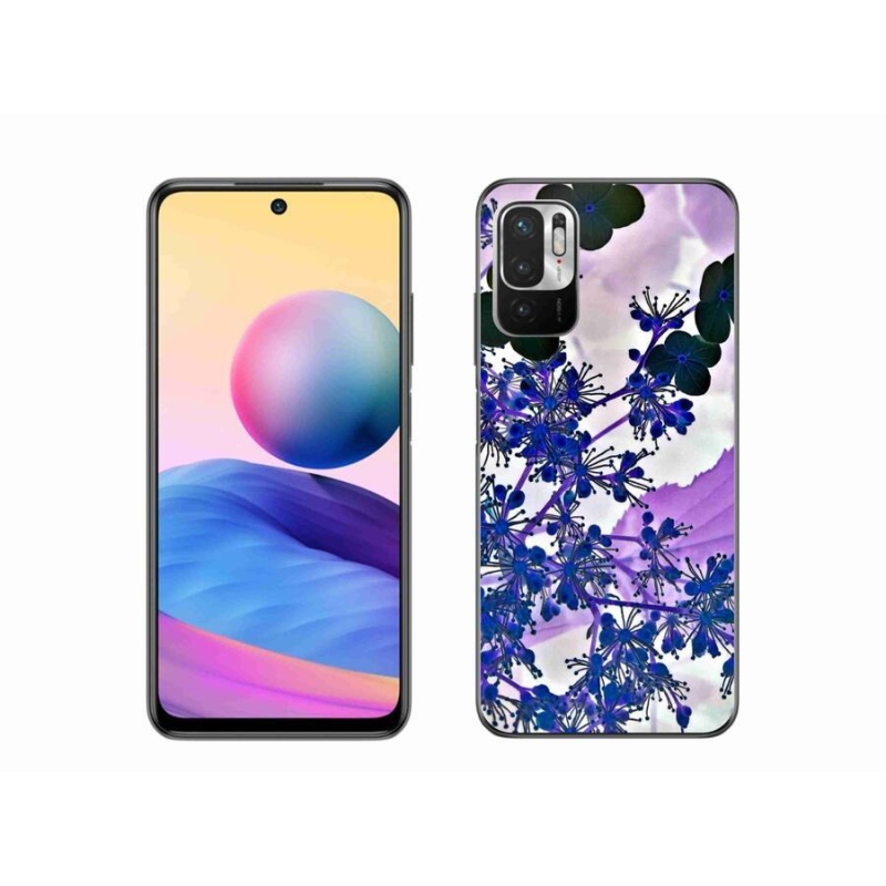 Gél borítás mmCase a Xiaomi Poco M3 Pro/5G számára - hortenzia virág