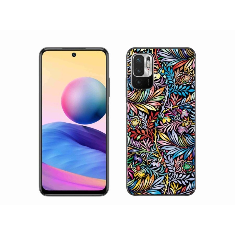 Gél borító mmCase a Xiaomi Poco M3 Pro/5G számára - virágok 5