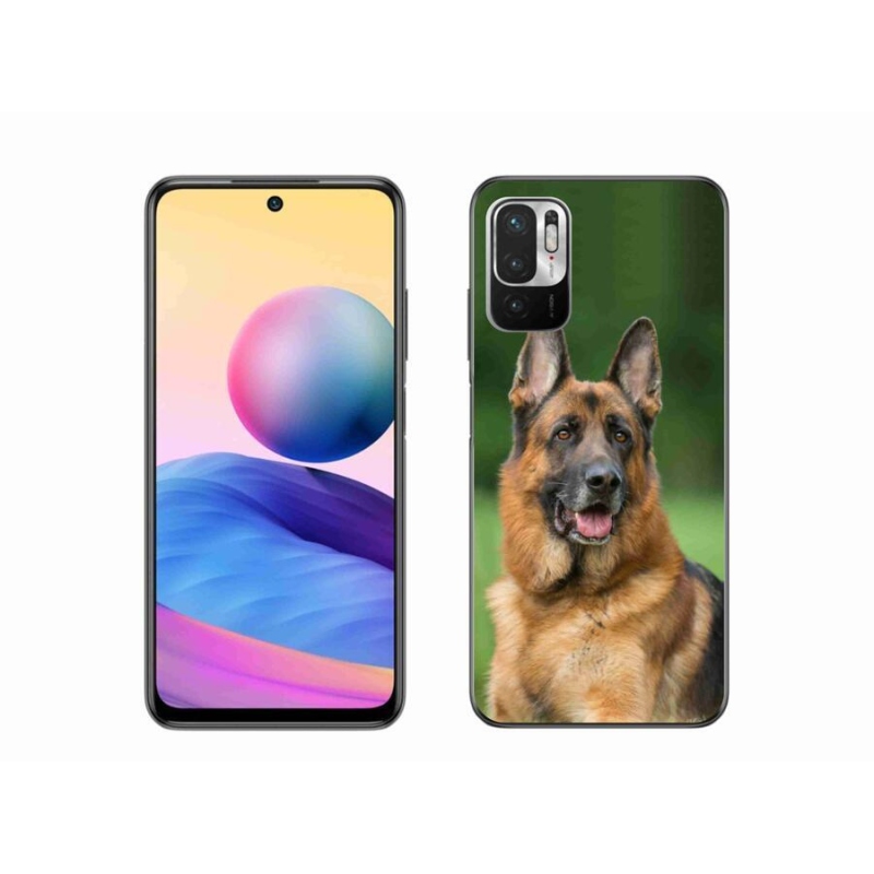 Gél borítás mmCase a Xiaomi Poco M3 Pro/5G számára - Német juhászkutya