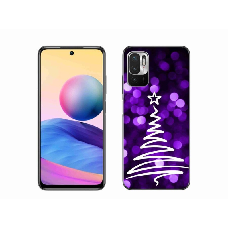 Gél borítás mmCase a Xiaomi Poco M3 Pro/5G számára - fa