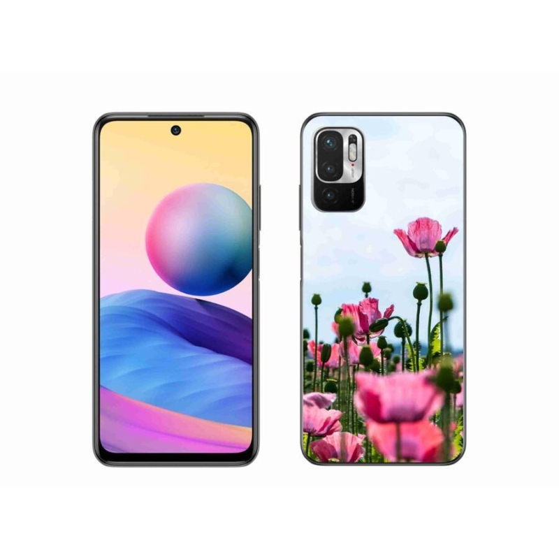 Gél borítás mmCase a Xiaomi Poco M3 Pro/5G számára - mákos színű