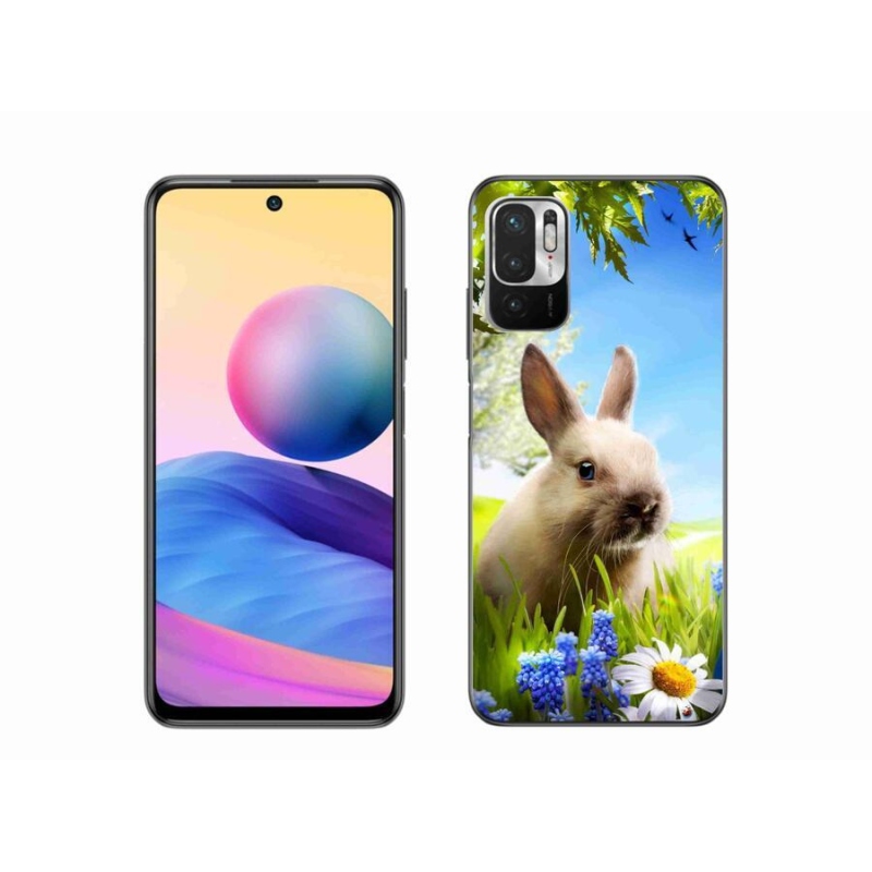 Gél borítás mmCase a Xiaomi Poco M3 Pro/5G számára - nyuszi