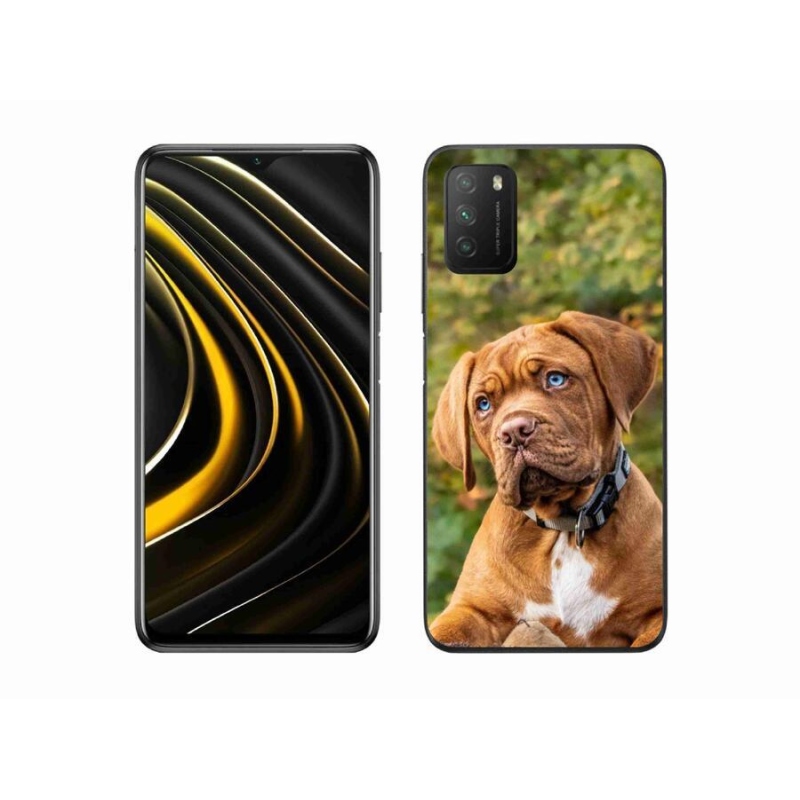 Gél borítás mmCase a Xiaomi Poco M3-hoz - kölyökkutyakölyök