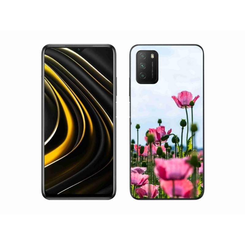 Gél borítás mmCase a Xiaomi Poco M3-hoz - mákos színű