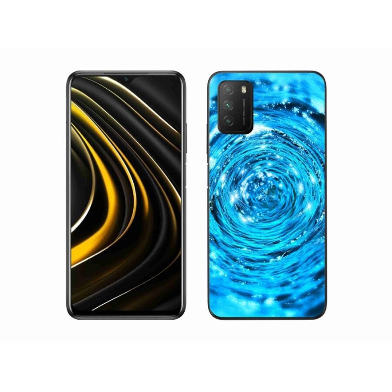 Gél borítás mmCase a Xiaomi Poco M3-hoz - water vortex