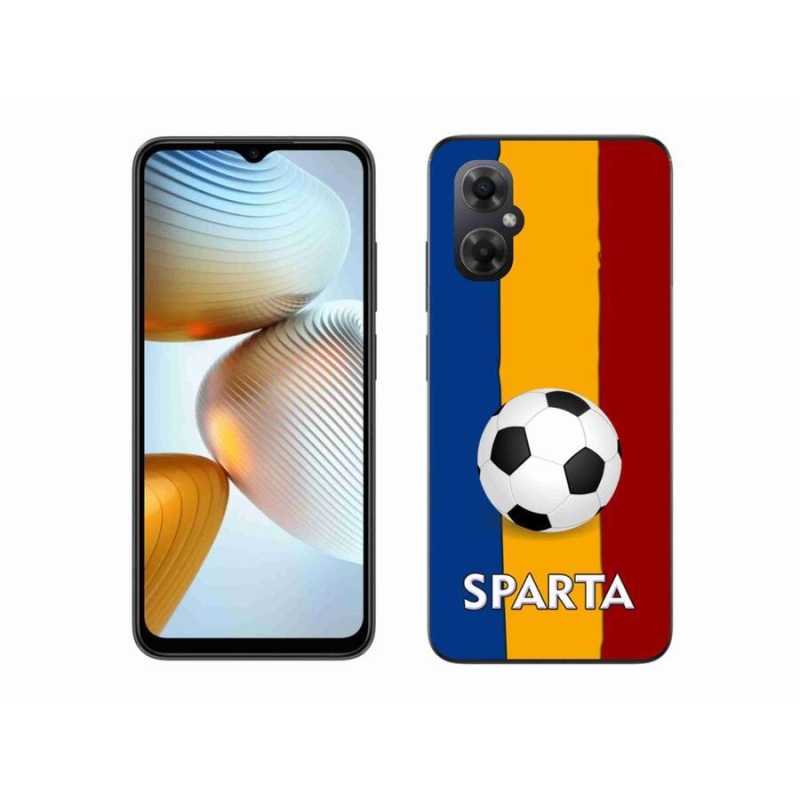 Gél borítás mmCase a Xiaomi Poco M4 5G számára - futball 1