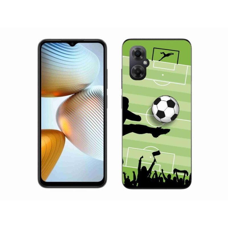 Gél borítás mmCase a Xiaomi Poco M4 5G számára - futball 3