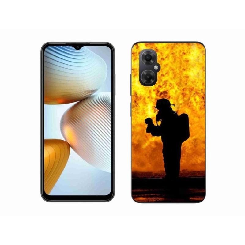 Gél borítás mmCase a Xiaomi Poco M4 5G számára - tűzoltó