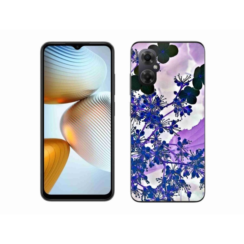 Gél borítás mmCase a Xiaomi Poco M4 5G-hez - hortenzia virág