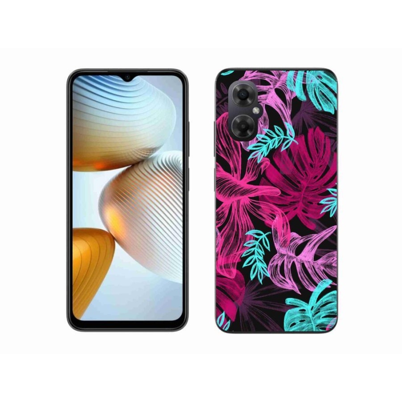 Gél borító mmCase a Xiaomi Poco M4 5G számára - virágok 1